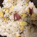 かな☆'s cooksnap of when they made ホクホク！さつまいもの混ぜご飯.