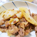 なおきんとん's cooksnap of when they made 薄切り蓮根と牛肉の甘辛炒め.
