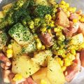 クックR6FE6S☆'s cooksnap of when they made ベーコンとじゃがいものバター炒め.
