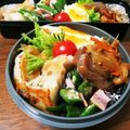 mami＊s's cooksnap of when they made おくらとベーコンのガーリック炒め.