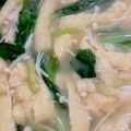 ねこねこさーん's cooksnap of when they made 小松菜と大根の味噌汁♪.