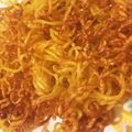 meow-meow's cooksnap of when they made ノンフライヤー エアフライ 自家製揚げ麺.