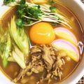 horseland's cooksnap of when they made カレー肉南蛮うどん♪.