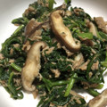 クックゆきぞう's cooksnap of when they made 春菊と椎茸のツナ炒め.