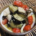 料理男子部🍻's cooksnap of when they made 茄子トマトきのこのポン酢炒め.