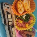 あつこちゃん36's cooksnap of when they made キャラ弁☆新幹線のお弁当.