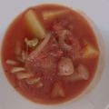 クック3T83HG☆'s cooksnap of when they made 食べる！トマトマカロニスープ.