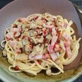 プニのふ04's cooksnap of when they made ヘルシーパスタ☆アサリ缶でペペロンチーノ.