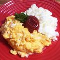 horseland's cooksnap of when they made 白黄のスクランブルエッグ.