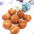 ひかたわ's cooksnap of when they made サーターアンダギー【学校給食】.