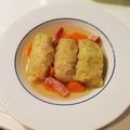 ☆ポン太☆'s cooksnap of when they made 絶品☆鶏ひき肉のロールキャベツ.