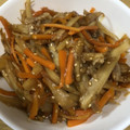 ああおおりりんんごご's cooksnap of when they made 豚こまのきんぴらごぼう.