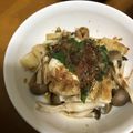 海さんママ's cooksnap of when they made あと一品に♫お豆腐ときのこのレンジ蒸し.