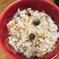 あんまかろん☆'s cooksnap of when they made 簡単サバ缶で炊き込みごはん.