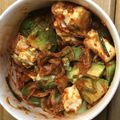しらすぱん's cooksnap of when they made 簡単！旨い！アボカドクリチキムチ♪.