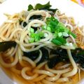 ユーロン's cooksnap of when they made 鶏がらスープで激ウマうどん！.