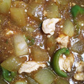 h184's cooksnap of when they made かつお節で☆冬瓜と豚肉のとろ～り煮物.