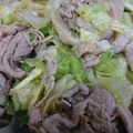 ちぃちぃぱっぱ★'s cooksnap of when they made お腹いっぱい☆キャベツと豚肉の豆板醤炒め.