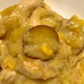 クックほのママ☆'s cooksnap of when they made チキンとさつま芋のコーンクリーム煮.