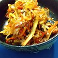 mokocyann's cooksnap of when they made 捨てちゃだめ！だいこんの皮できんぴら.