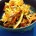 mokocyann's cooksnap of when they made 捨てちゃだめ！だいこんの皮できんぴら.