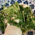 mami5san's cooksnap of when they made つわり中♡さっぱり豆苗レンジ湯豆腐.