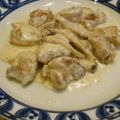youtapapa's cooksnap of when they made 鶏肉とエリンギのクリーム煮.