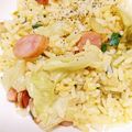 hitomi♪＊'s cooksnap of when they made 辿り着いた究極レタス炒飯.