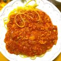 夕飯は６時です's cooksnap of when they made おウチの☆ミートソース.