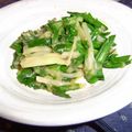 そばかす美人's cooksnap of when they made じゃが芋とにらのコチュジャン・チーズ炒め.