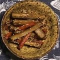 ちゃろりーな's cooksnap of when they made 極太きんぴらごぼう.