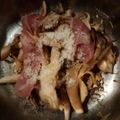 inLondon's cooksnap of when they made 糖質オフ♡舞茸の生ハムチーズ炒め♪.