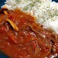 クックHI9KUQ☆'s cooksnap of when they made 簡単！牛肉とトマト缶のハヤシライス.