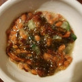 inLondon's cooksnap of when they made 切り干し大根めかぶ納豆きゅうりのご飯の友.