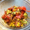 aiko☆k's cooksnap of when they made ★簡単★アボカドとトマトのツナサラダ.