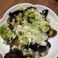 クック9P6O5D☆'s cooksnap of when they made ポンのなすのしょうが焼き.