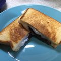 昇父さん's cooksnap of when they made おひとりさまの大福で甘～いホットサンド.