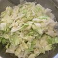 バタ山バタ子's cooksnap of when they made 電光石火で一品「塩茹でキャベツ」.