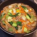 ♡yummy♡'s cooksnap of when they made 青梗菜と挽肉のオイスターソース炒め.