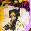 たまみー*'s cooksnap of when they made 鬼滅の刃　キャラ弁　胡蝶しのぶ.