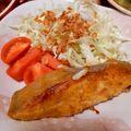 もかもかと's cooksnap of when they made 白身魚ならなんでも☆カレイカレー風味焼き.