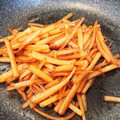 坂月のひろみ's cooksnap of when they made 捨てないで！大根の皮のきんぴら☆.