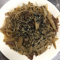 HomaRuu's cooksnap of when they made 牛肉とごぼうと春雨のきんぴら.