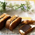 ヒロたんw's cooksnap of when they made クリームチーズと羊羹のホットサンド.