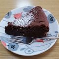 ねこのおかあさん☆'s cooksnap of when they made ガトーショコラ（チョコレートケーキ）.