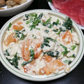 ウッピィ's cooksnap of when they made 柿とほうれん草の白和え.