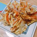 あゆん☻'s cooksnap of when they made サクサク！さつまいもと根菜のかき揚げ.
