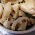 ☆かずさん☆'s cooksnap of when they made 絶品☆蓮根とオクラのごま和え.