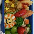 SBSKMK's cooksnap of when they made お弁当 おかず ゆで卵で太陽.