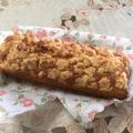 kkmみるく's cooksnap of when they made りんごのクランブルパウンドケーキ.